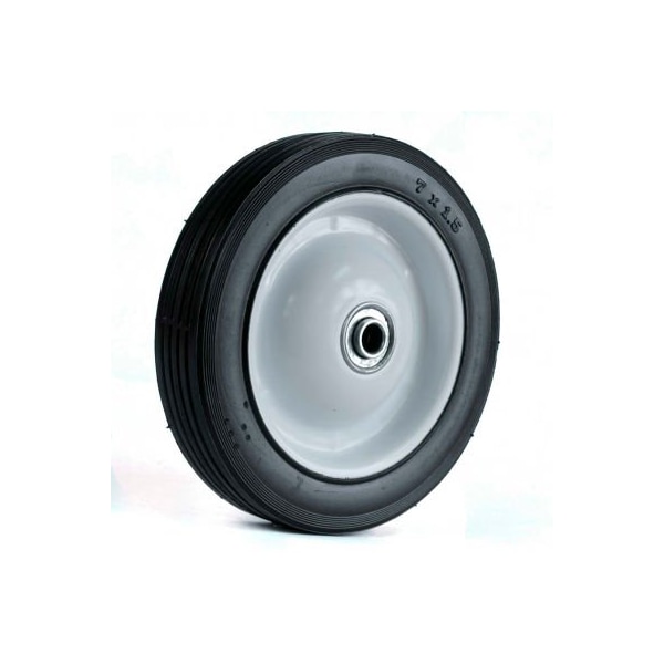 Martin Wheel Light Duty Steel Wheel 715-OF-R - 7 x 1.50 - 1-3/8" Offset Hub - 1/2" BB - Rib Tread 715-OF-R - main